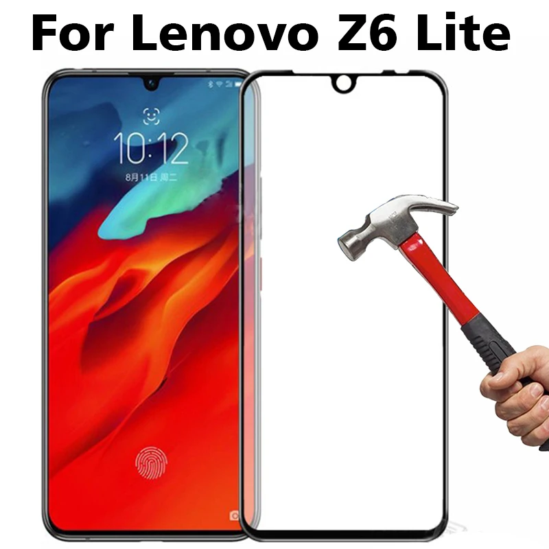 2 шт. закаленное 3D стекло для Lenovo Z6 Lite полное покрытие экрана Защитная пленка |