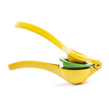 

1PC 2 in 1 Quality Manual Lemon Citrus Press Tool Juicer Lime Juicer Squeezer Aluminum Fruit Citrus M6A9