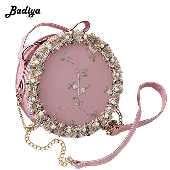 

Casual Women Messenger Bag Personlity Fashion Fairy Lace Flower Cute Chain Shoulder Bag Phone Coin Card Purse Lady Crossbody Bag