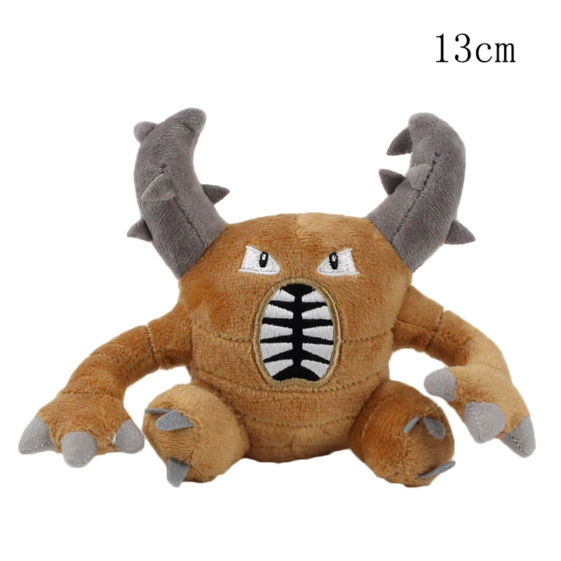 Mew Psyduck Kangaskhan Vileplume Gyarados Horsea Pinsir Мягкие плюшевые игрушки - Цвет: 13cm style D
