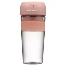 Скандинавская соковыжималка Бытовая фруктовая маленькая электрическая зарядка портативная Соковыжималка Exprimidor Naranja Batidora Portatil розовая