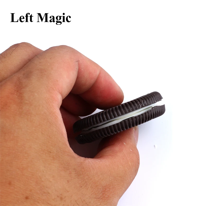 Biscuit Bitten Restored OREO Bite Cookie close up magic tricks illusion magician prop juegos de magia Fun Toys E3054
