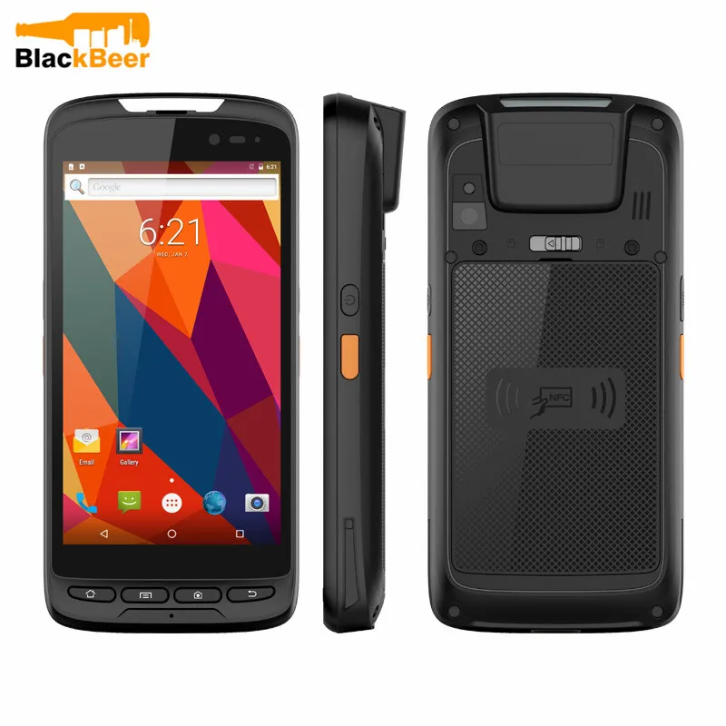 Mosthink M598 смартфон MT8735A четырехъядерный Android 8,1 мобильный телефон IP65 Водонепроницаемый QR лазерный 1D/2D сканер штрих-кода телефон nfc