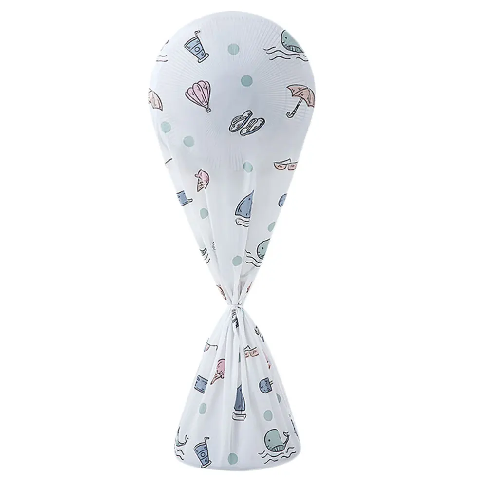 

1PC PEVA Fan Dust Cover All-inclusive Fan Cover Printed Fan Cover Floor-standing Fan Cover Fan Protective Cover for Office Home