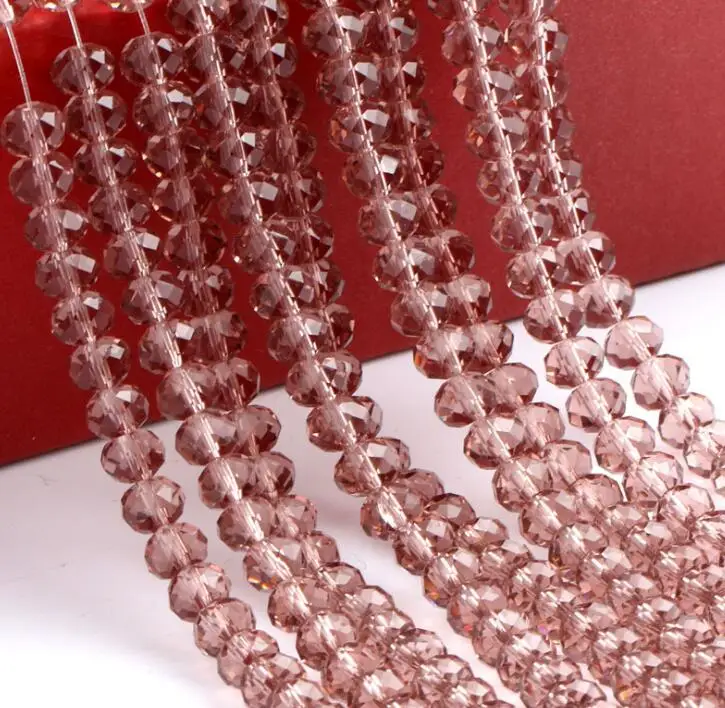 16 Высокое качество Мульти грань хрустальные бусины с отверстием стеклянные бусины DIY аксессуары FH43 - Цвет: 16