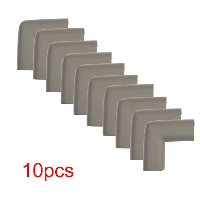 5/8/10Pcs Child Baby Safety Silicone Protector Table Corner Edge Protection Cover Children Anticollision Edge & Guards Dark Khaki