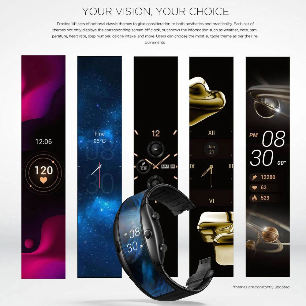 Global Version ZTE Nubia alpha Smart Phone Watch 8GB ROM 4.01