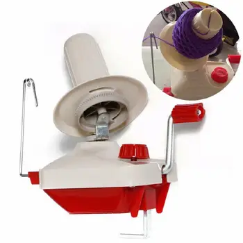 

Hand Operated Swift Yarn Fiber Wool String Roll Ball Thread Skein Winder Machine