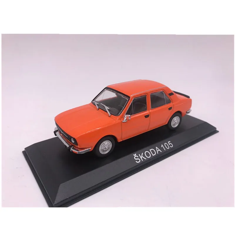 DEA ixo 1:43 SKODA 105 сплав модель автомобиля игрушечная Коллекция подарков