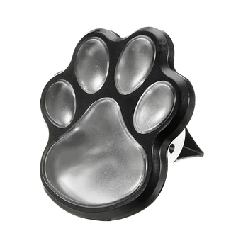 

Home Creative 4 Led Solar Dog Paw Printed Ground Light Garden Landscape Light Outdoor Animal Paw Print Light No Battery