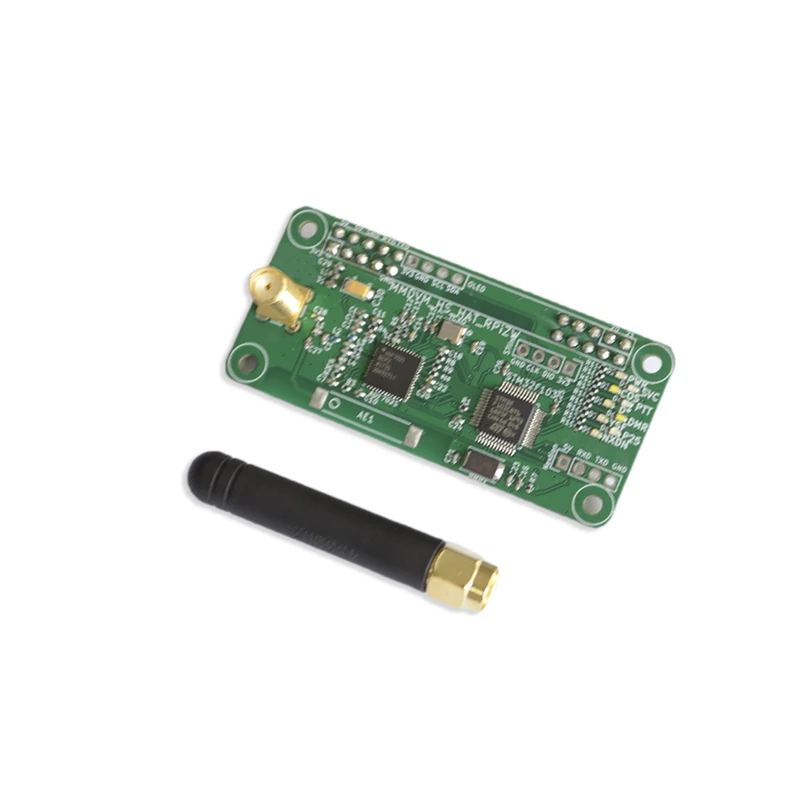 without case Jumbospot MMDVM точка доступа поддержка UHF и VHF антенна поддержка P25 DMR YSF DSTAR NXDN для raspberry Pi-Zero W, Pi 3, Pi 3B - Цвет: without case