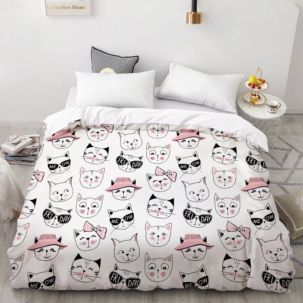 3D Print Custom Duvet Cover Rocket space,Comforter/Quilt/Blanket case Queen/King,Cartoon Bedding for kids/baby/children