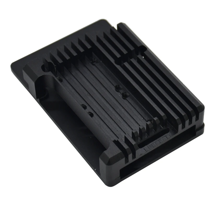 Aluminum case For Raspberry Pi 4 Model B+ with Cooling Shell Metal Alloy Aluminum Case Radiator Cooling Fan