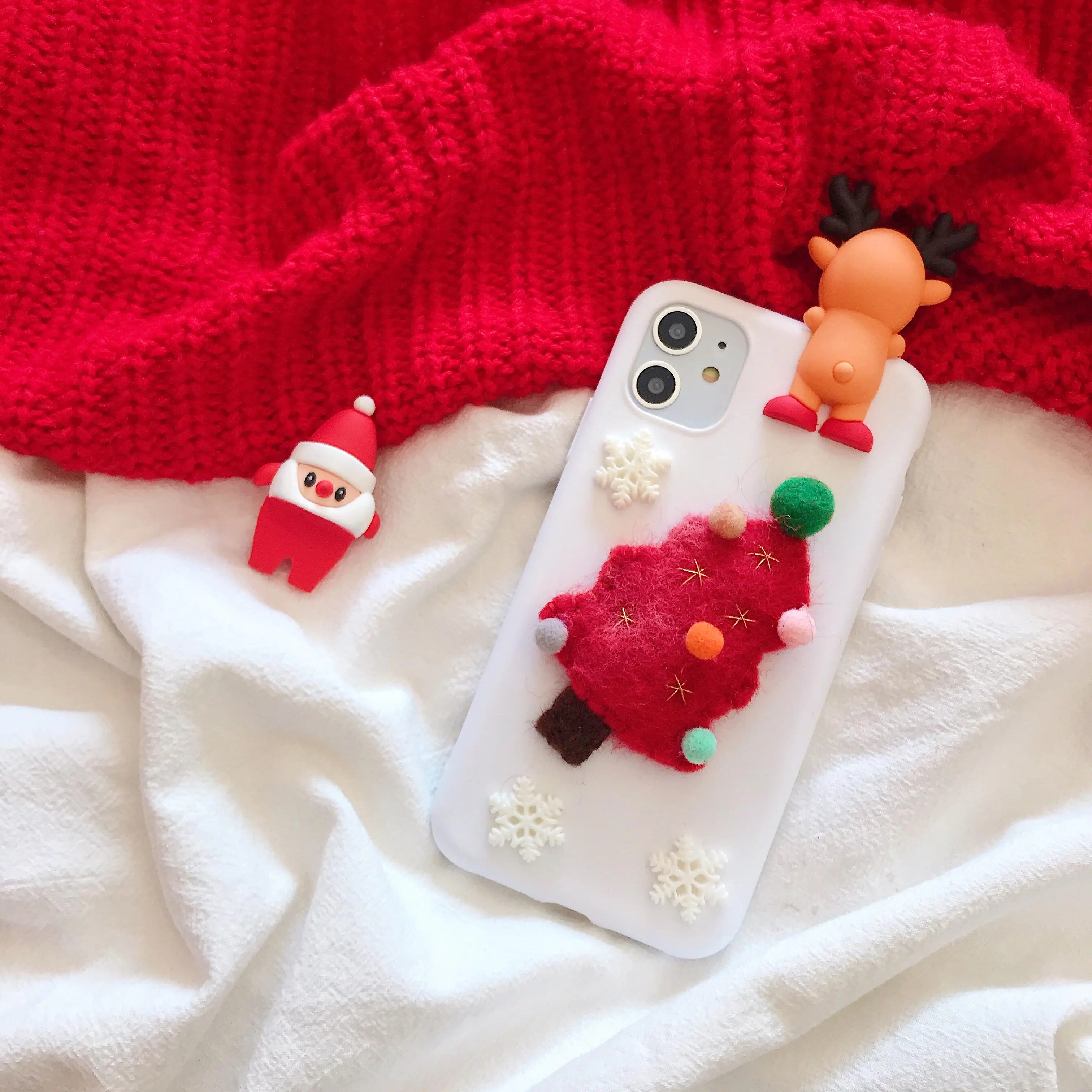 3D Рождественская стильная футболка с изображением персонажей видеоигр чехол для телефона Мягкая обложка чехол для телефона для samsung Galaxy M30 M20 M10 A80 A20 A30 A40 A50 A60 A70 - Цвет: White