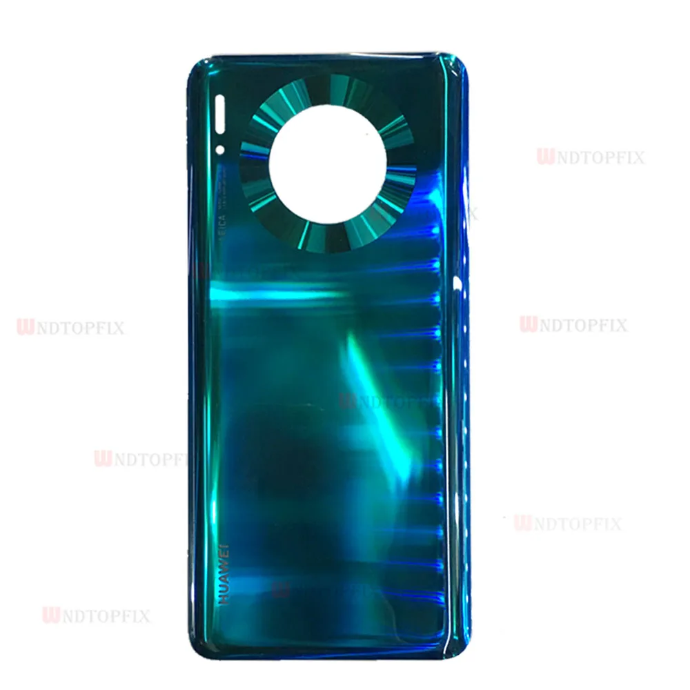 Для huawei mate 30 mate 30 Задняя стеклянная крышка батареи задняя дверь корпус чехол для huawei mate 30 крышка батареи