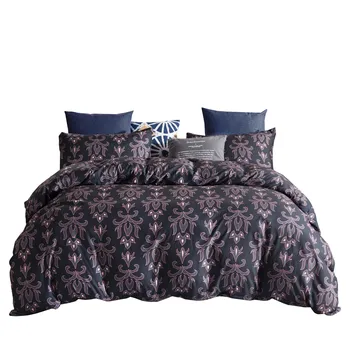 

Queen King bed set Bedclothes Quilt Cover Pillow case Home Textile Retro printing comforter bedding set bed cover duvet cover