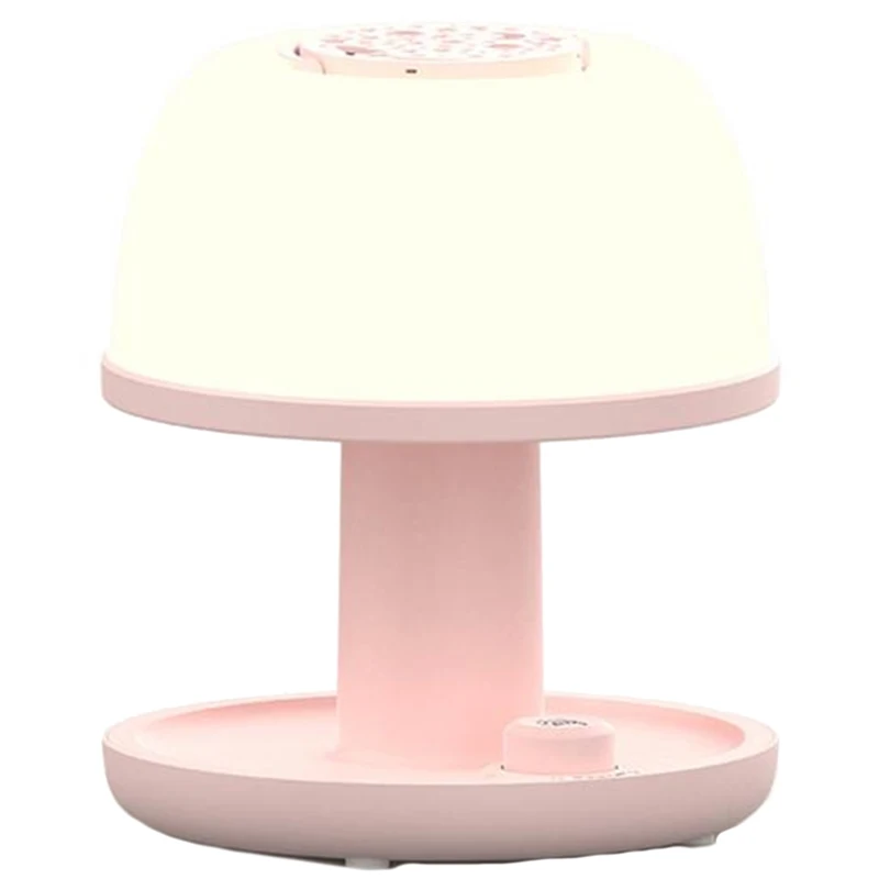 

2-In-1 Night Light for Kids - Star Projector and Bedside Lamp Combo, Rechargeable LED Nursery Lamp Up to 60 Hrs, Starry Sky Nigh