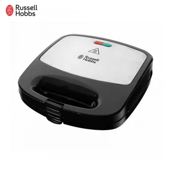 

Waffle Doughnut Cake Makers Russell Hobbs 24540-56 Home Appliances Kitchen Cooking Appliance multi-Baker sandwich maker waffle Fiesta collection grill with recessed panels Black Non-Stick Cooking Surface Grilling