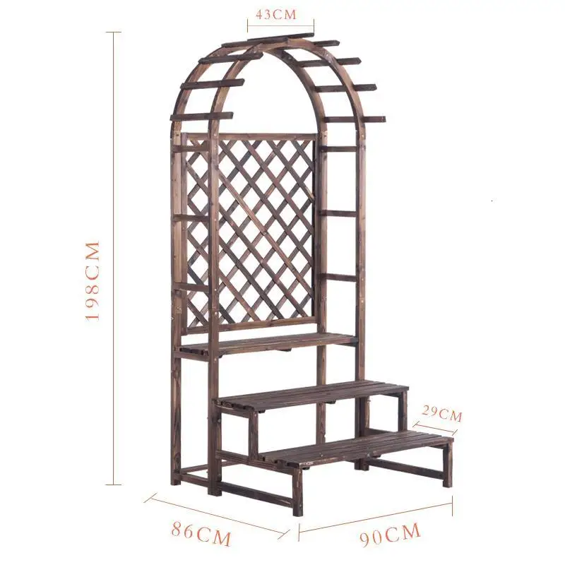 Balkon Etagere Pour Plante комнатный деревянный для Terraza Repisa Para Plantas завод полка открытый Dekoration цветок стенд - Цвет: Number 11