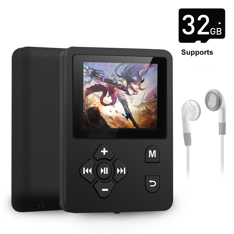 

Mp3 MP4 Music Sport Recorder Long Standby Hifi Media Mini Digital Player Radio With Screen Portable Radio Accessories Gift