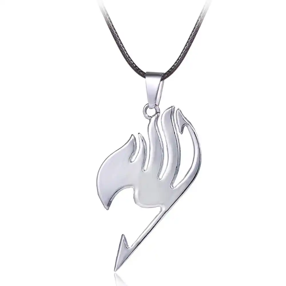 Anime Fairy Tail Logo Necklace Erza Scarlet Natsu Lucy Heartfilia Metal Long Chain Necklaces Pendants Cosplay Accessories Figure Action Figures Aliexpress