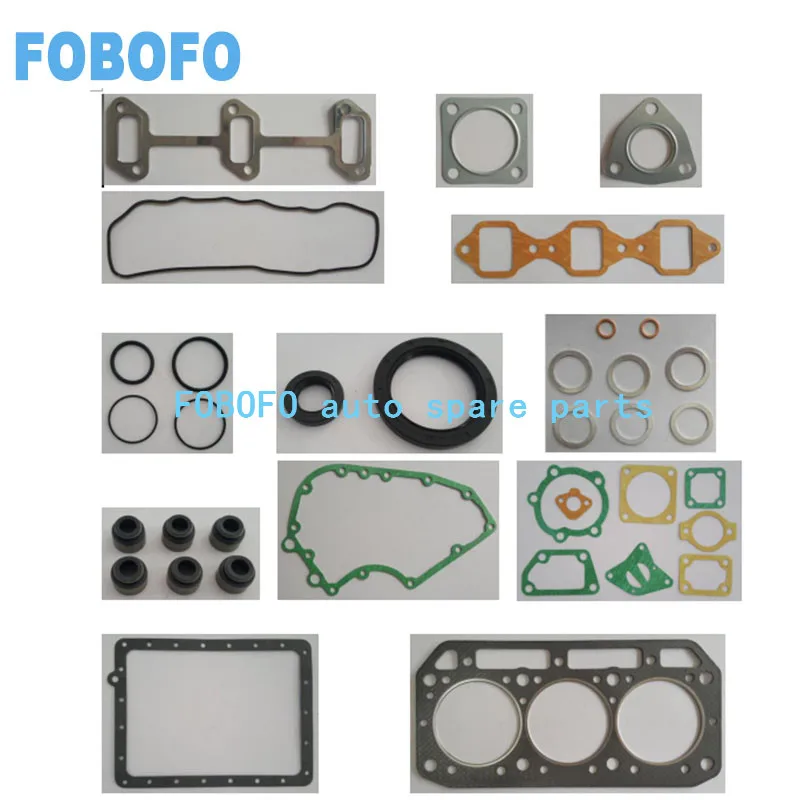 For Yanmar engine parts 3D84-1 Full gasket set kit overhaul kits | Автомобили и мотоциклы