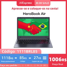 CHUWI – pc portable HeroBook Air avec écran de 11.6 pouces, Windows 10, processeur Intel Celeron N4020, 4 go de RAM, SSD de 128 go, carte graphique UHD 600