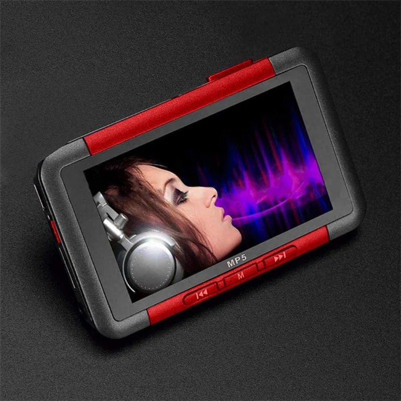 3 дюймов Тонкий Lcd Экран Mp5 видео музыкальный медиа плеер FM радио Регистраторы с USB кабелем