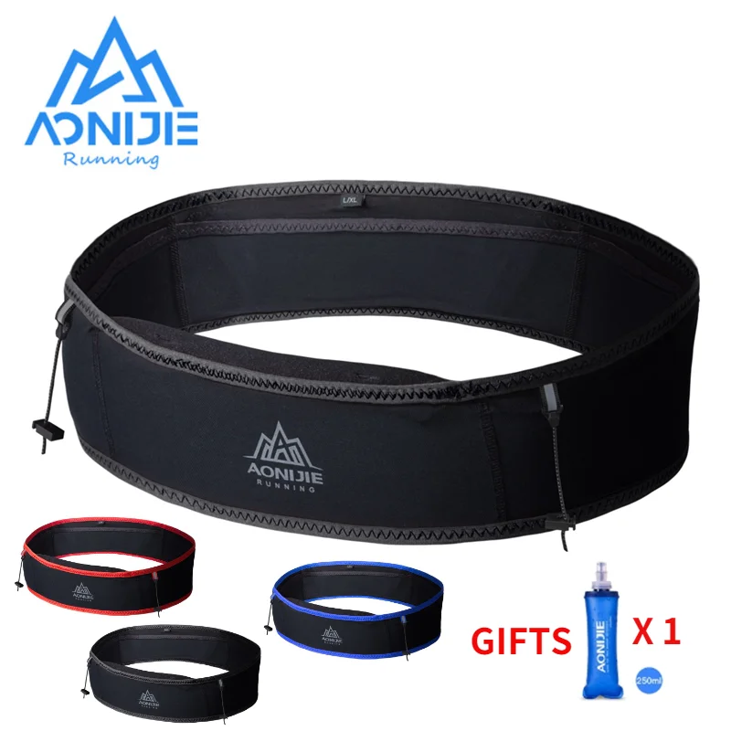 Aonijie outdoorové pás pás brašna přenosné ultralehký pás packs telefon držák pro trailing běžecký kemping s voda měkké baňka