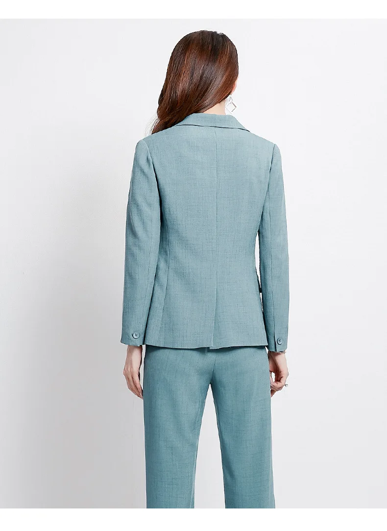 Женская одежда женский Профессиональный пиджак темперамент Причастие тонкий для похудения одна кнопка маленький костюм женский костюм куртка