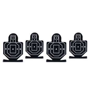 

4Pcs Outdoor Metal Target Set Target for Practicing Training