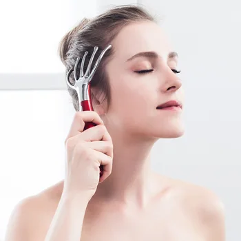 

NEW Electric Head Massager Comb Relax Massager Hand Scalp Massage Tool Headache Stress Brain Relief Finger Handheld Massage Comb