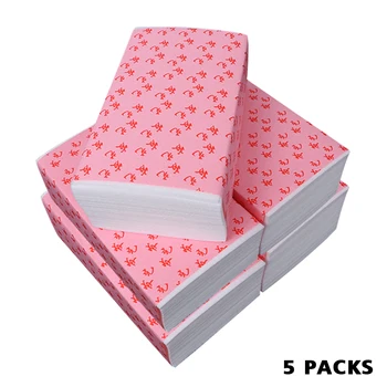 

5packs Perm Hair Paper Separating High Temperature Resistant Salon Tool 11x7cm DIY Professional Home Blanching Dyeing Color