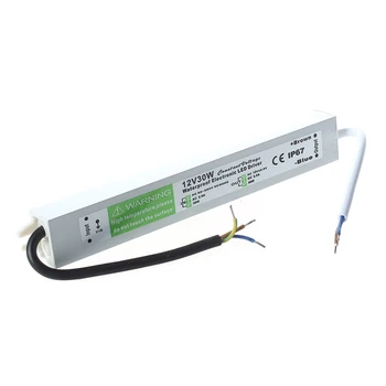 

Waterproof LED Transformer Electronic Transformer 30W 170-250V AC to 12V DC