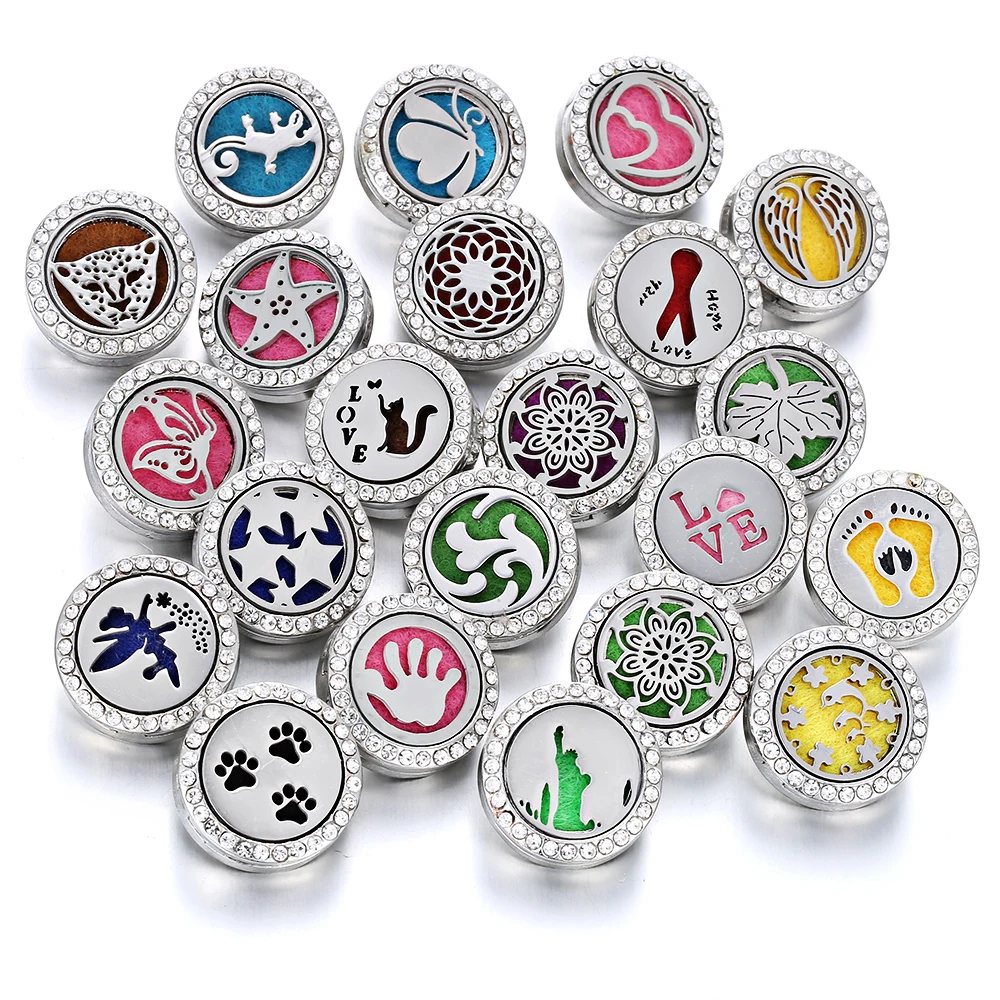 Модные стразы с кристаллами, сделай сам, эластичное регулируемое кольцо с защелками, 12 мм, металлические кнопки, Женские Ювелирные изделия, мужское кольцо