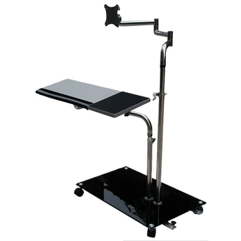 

Lazy Mobile Computer Lift Desktop Folding Home Modern Minimalist Bed Bedside Table Multi-function Bracket
