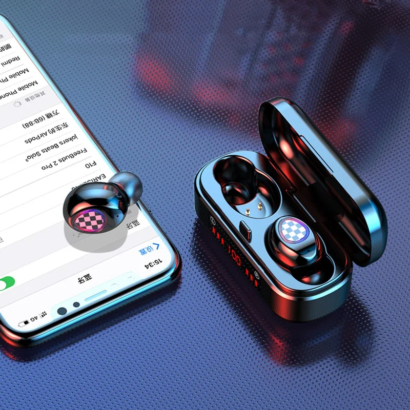 TWS V7 Bluetooth Earphone 5 0 Sports Earbuds Waterproof Music Headphones HIFI Stereo Noise Reduction for Huawei Xiaomi iPhone