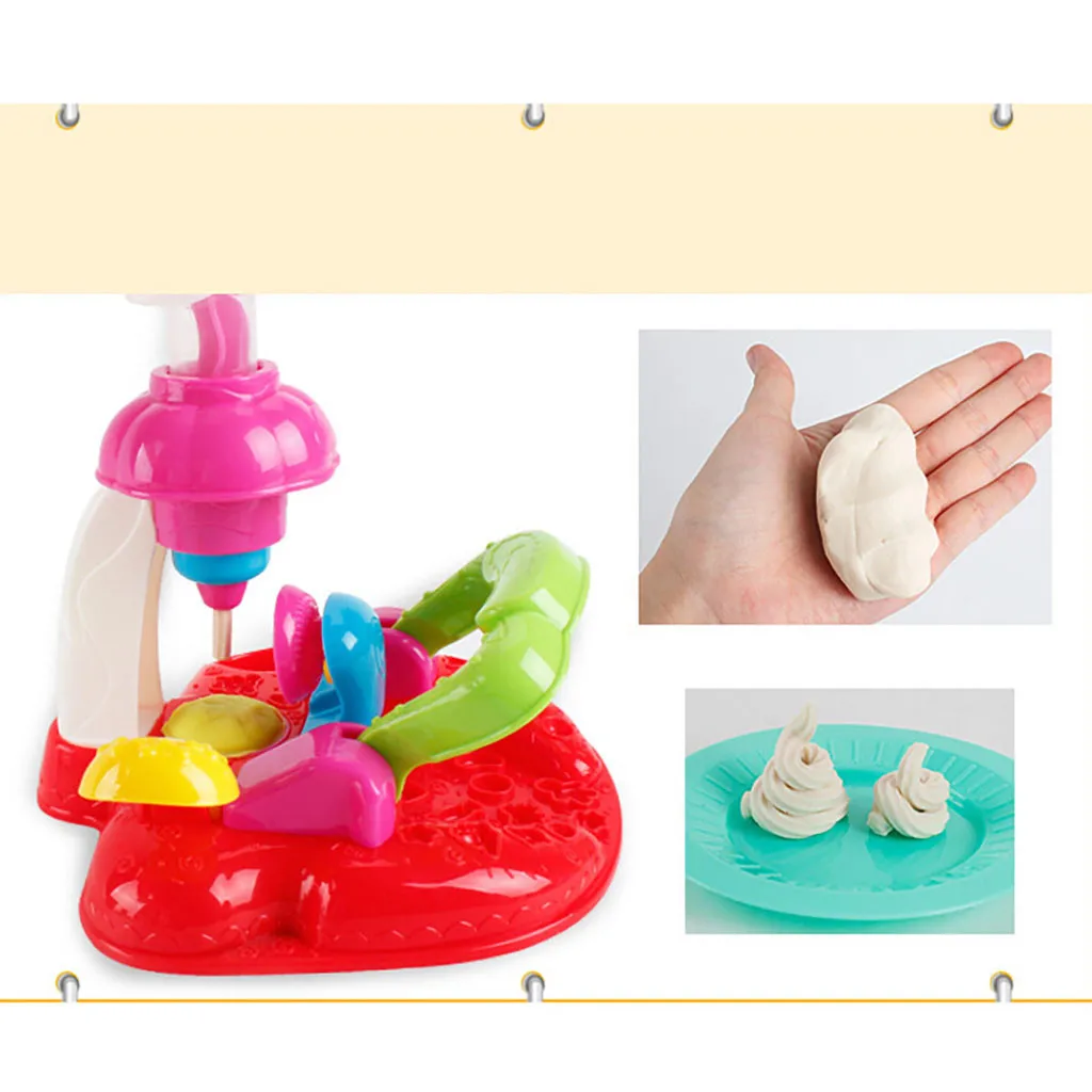 DIY Play Toys сладкий шопп Мороз печенье набор тесто для лепки игрушечный набор инструментов кукольный домик Миниатюрные аксессуары игрушка детский подарок W918