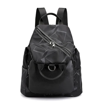 

Women Backpack Fashion Nylon Backpack Large Capacity single Shoulder backpack Casual Travel Knapsack waterproof School Bagpack