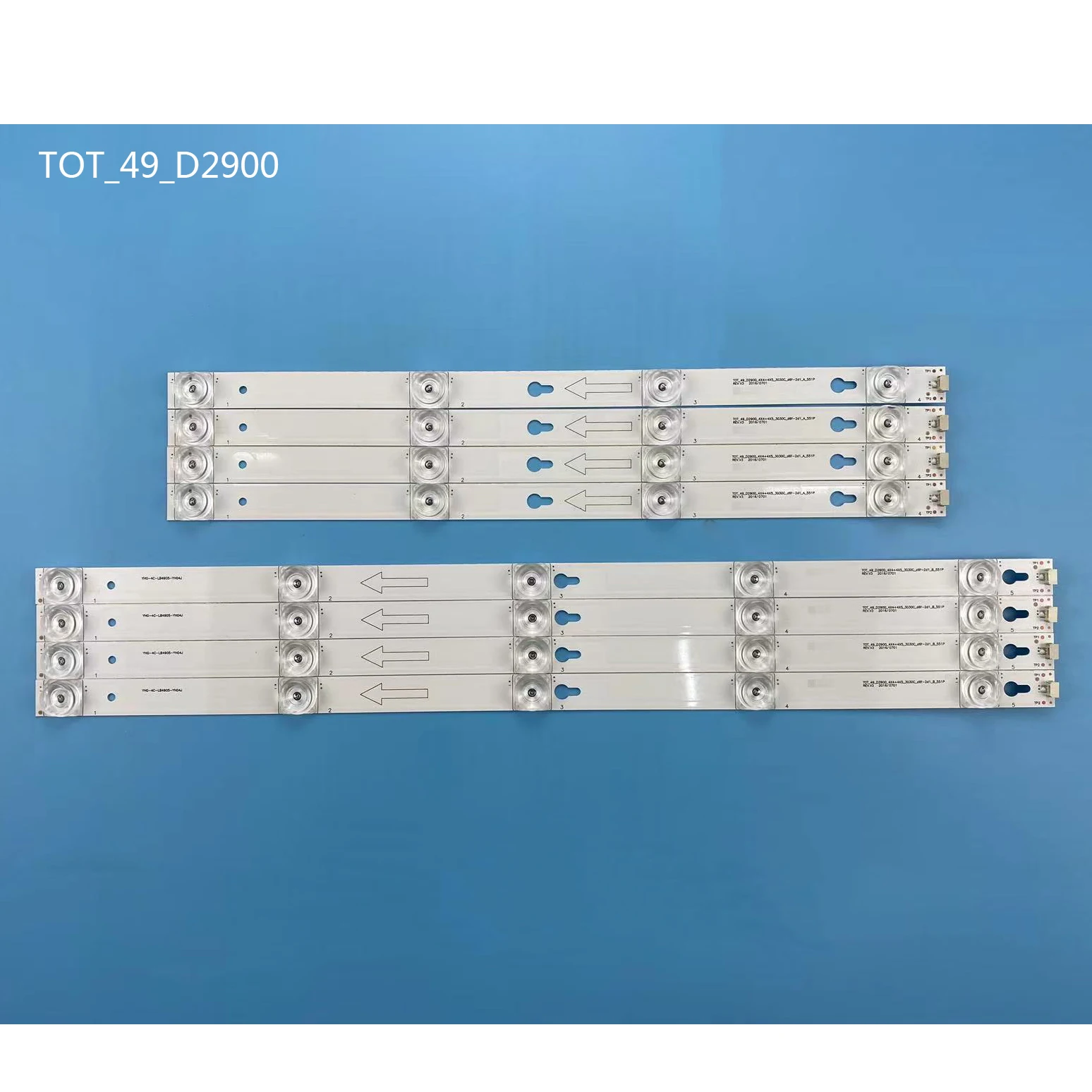Светодиодная лента для подсветки для Toshiba 49L2600 L49S4900fs 49U7800 49P2US 49L2900 49D2900 49S405 49S403 tot_49 _ d2900 U49P6066