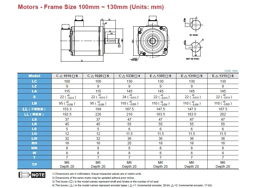 Delta ECMA-C21010RS+ ASD-B2-1021-B 1 кВт 3000 об/мин 3.18N.m ASDA-B2 серводвигатель переменного тока комплекты с 3 м силовым и кодовым кабелем