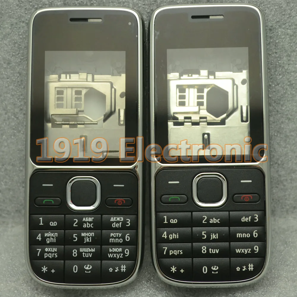 10 шт. Новинка чехол с полной крышкой клавиатура для Nokia C2-01 C201 ивритом или русской