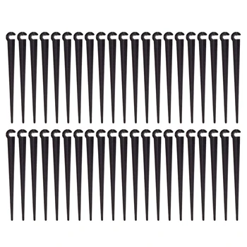 

200Pcs Irrigation Drip Support Stakes for 1/4-Inch Tubing Hose Flower Beds, Vegetable Gardens, Herbs Gardens