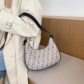 

Hot new casual letter pillow bag new mini handbag fashion luxury one-shoulder Boston female bag womens handbags and purses