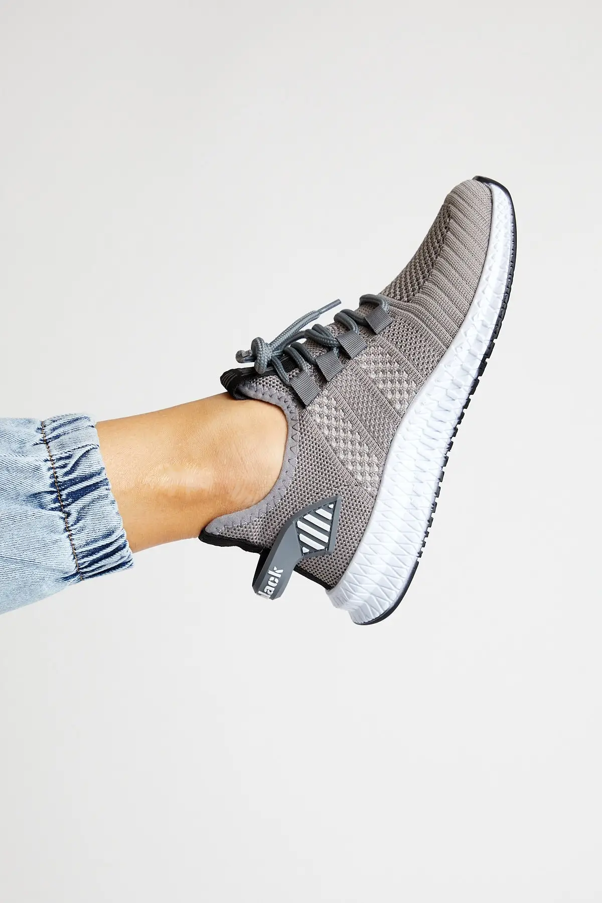 White gray color sport shoes and sports shoes running shoes casual wear casual solid Sneakers all seasons