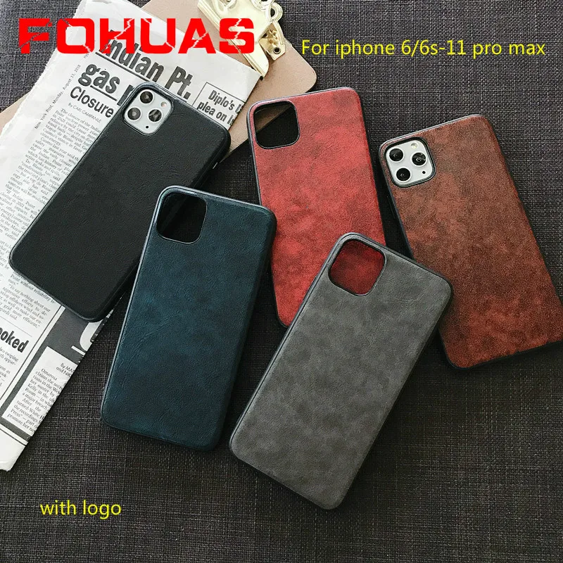Хит продаж ретро Чехол из воловьей кожи для iphone 11 чехол 7 8 plus X XR MAX| |