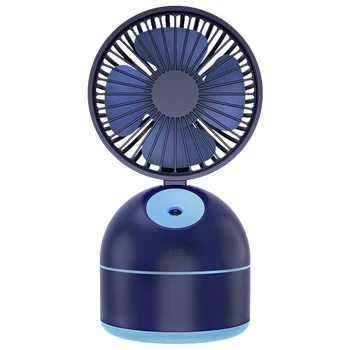 

F09 Fan, Small Spray Fan, Home Portable Rechargeable Cooling Fan, Ultra-Quiet for Home, Office, Travel