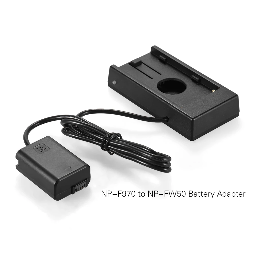 Andoer NP-F970 для NP-FW50 адаптер для sony a7/a7R/a7S/a7II/a3000/a5000/a5100/a6000/a6300/a7s II/a7m II