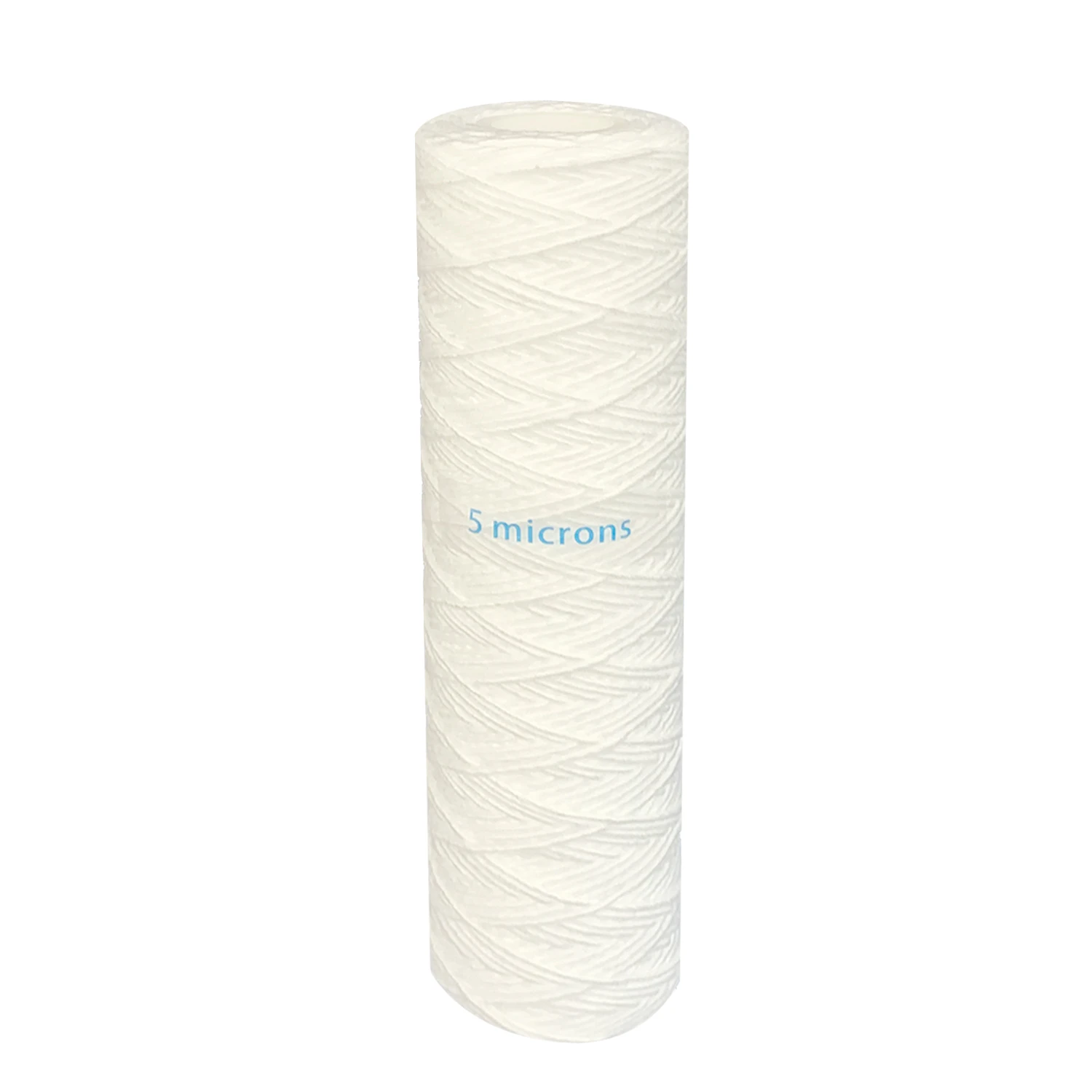 Membrane Solutions 10 Micron 2.5 OD x 20 Length String Wound Sediment Polypropylene Replacement Water Filter Cartridge 6 Pack Membrane Solutions 10 Micron 2.5 OD x 20 Length String Wound Sediment Polypropylene Replacement Water Filter Cartridge 6 Pack