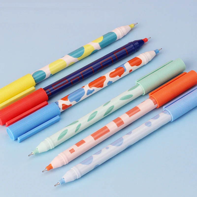 3pcs/Pack KACO 0.5mm Gel Pen Super Dural Writing Sign Drawing Pen Pencil 1600m 4 times Writing Length Japan Ink Design